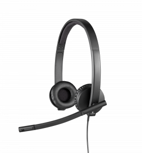 Logitech USB Headset H570e Stereo Wired Head-band Office/Call center Black