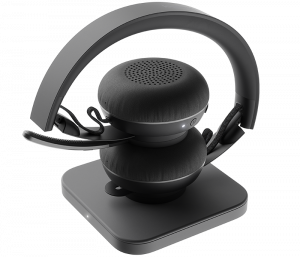 Logitech MSFT Teams Zone Wireless Headset Head-band Bluetooth Graphite