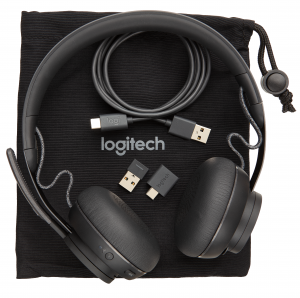 Logitech MSFT Teams Zone Wireless Headset Head-band Bluetooth Graphite