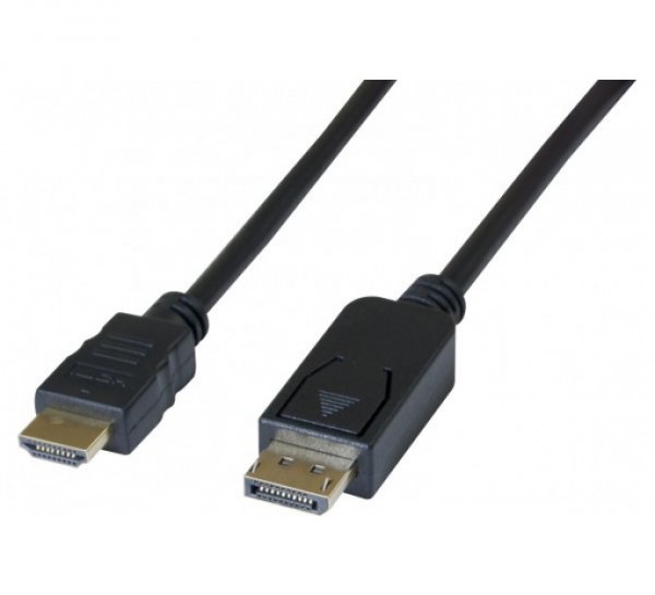 Hypertec 128169-HY video cable adapter 2 m DisplayPort HDMI Black