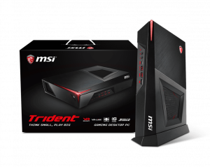 MSI Trident 8RC-093UK DDR4-SDRAM i5-8400 Small Desktop 8th gen Intel® Core™ i5 8 GB 1128 GB HDD+SSD Windows 10 Home PC Black
