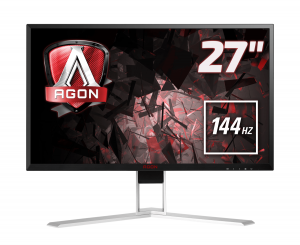 AOC AGON 1 AG271QX computer monitor 68.6 cm (27″) 2560 x 1440 pixels Quad HD LED Black, Red