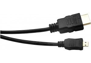 Connect 128490 HDMI cable 1 m HDMI Type A (Standard) HDMI Type D (Micro) Black