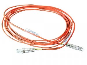 DELL 470-AAYU InfiniBand/fibre optic cable 5 m LC Orange, White