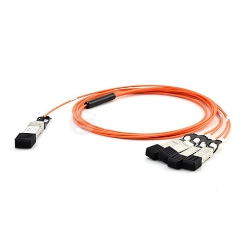 DELL 470-ABMI fibre optic cable 30 m QSFP+ 4x SFP+ Orange