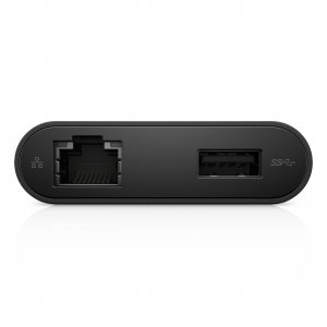 DELL USB-C - HDMI / VGA / Ethernet / USB 3.0, Black