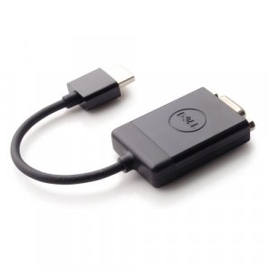 DELL DAUBNBC084 video cable adapter HDMI VGA (D-Sub) Black