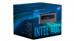 Intel NUC BOXNUC7I5BNHXF PC/workstation DDR4-SDRAM i5-7260U Nettop 7th gen Intel® Core™ i5 4 GB 1000 GB HDD Windows 10 Mini PC Black, Grey