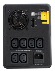 APC BX1600MI uninterruptible power supply (UPS) Line-Interactive 1600 VA 900 W 6 AC outlet(s)