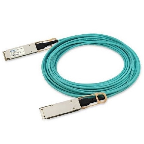 DELL 470-ACLU fibre optic cable 3 m QSFP28 Aqua colour