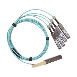 DELL 470-ACUH fibre optic cable 7 m QSFP28-DD 8x SFP28 Aqua colour