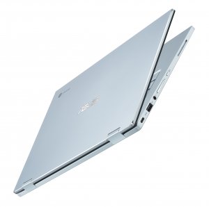 ASUS Chromebook Flip C433TA-AJ0147 notebook LPDDR3-SDRAM 35.6 cm (14") 1920 x 1080 pixels Touchscreen Intel® Core™ M 8 GB 128 GB eMMC Wi-Fi 5 (802.11ac) Chrome OS Silver