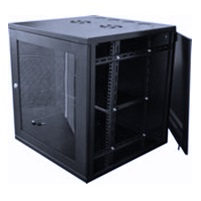 Dynamode CAB-W6U-PR600 rack cabinet 6U Wall mounted rack Black