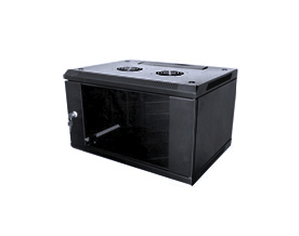 Dynamode CAB-WFP-FE-6U450 rack cabinet 6U Wall mounted rack Black