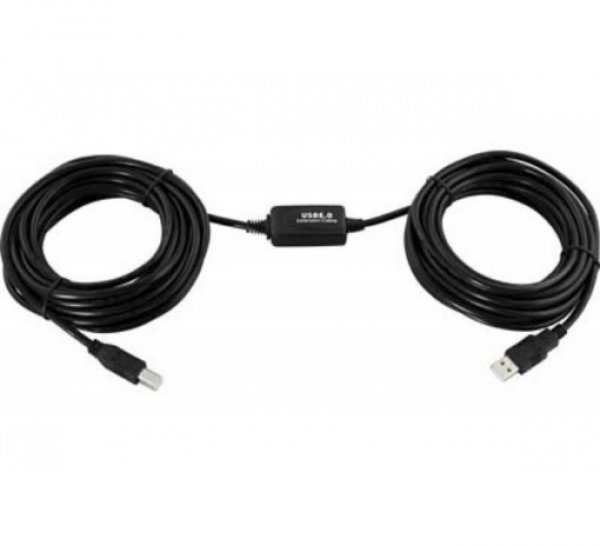 EXC 149216 USB cable 10 m USB 2.0 USB A USB B Black