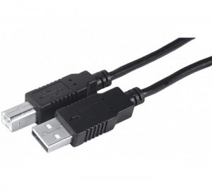 Dexlan 149720 USB cable 3 m USB 2.0 USB A USB B Black