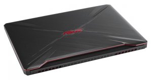 ASUS TUF Gaming FX505GM-AL280T notebook DDR4-SDRAM 39.6 cm (15.6") 1920 x 1080 pixels 8th gen Intel® Core™ i7 16 GB 1256 GB HDD+SSD NVIDIA® GeForce® GTX 1060 Wi-Fi 5 (802.11ac) Windows 10 Home Black