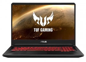 ASUS TUF Gaming FX705GD-EW101T notebook DDR4-SDRAM 43.9 cm (17.3") 1920 x 1080 pixels 8th gen Intel® Core™ i5 8 GB 1000 GB HDD NVIDIA® GeForce® GTX 1050 Wi-Fi 5 (802.11ac) Windows 10 Home Black