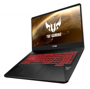 ASUS TUF Gaming FX705GD-EW101T notebook DDR4-SDRAM 43.9 cm (17.3") 1920 x 1080 pixels 8th gen Intel® Core™ i5 8 GB 1000 GB HDD NVIDIA® GeForce® GTX 1050 Wi-Fi 5 (802.11ac) Windows 10 Home Black