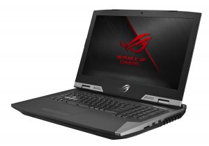 ASUS ROG G703GS-E5001R notebook DDR4-SDRAM 43.9 cm (17.3") 1920 x 1080 pixels 8th gen Intel® Core™ i7 32 GB 1512 GB Hybrid-HDD+SSD NVIDIA® GeForce® GTX 1070 Wi-Fi 5 (802.11ac) Windows 10 Pro Black, Metallic