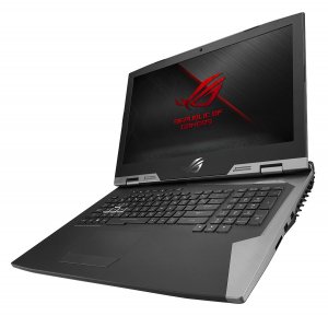 ASUS ROG G703GS-E5001R notebook DDR4-SDRAM 43.9 cm (17.3") 1920 x 1080 pixels 8th gen Intel® Core™ i7 32 GB 1512 GB Hybrid-HDD+SSD NVIDIA® GeForce® GTX 1070 Wi-Fi 5 (802.11ac) Windows 10 Pro Black, Metallic