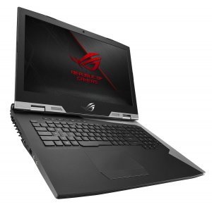 ASUS ROG G703GS-E5001R notebook DDR4-SDRAM 43.9 cm (17.3") 1920 x 1080 pixels 8th gen Intel® Core™ i7 32 GB 1512 GB Hybrid-HDD+SSD NVIDIA® GeForce® GTX 1070 Wi-Fi 5 (802.11ac) Windows 10 Pro Black, Metallic