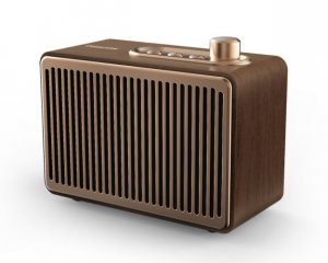 Philips TAVS300 Mono portable speaker Brass, Wood 4 W