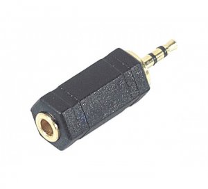 Hypertec 720550-HY cable gender changer 2.5 mm 3.5 mm Black