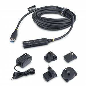 StarTech.com 5m USB 3.0 (5Gbps) Active Extension Cable - M/F - TAA