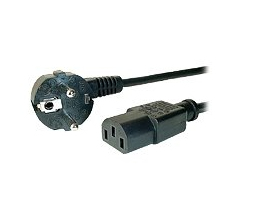 Dexlan 808030 power cable Black 5 m C13 coupler CEE7/7