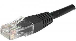 Dexlan UTP Cat6 1m networking cable Black U/UTP (UTP)