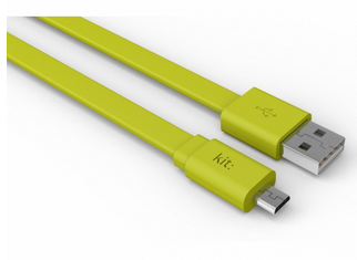 Kit 8600USBFRESHGN USB cable 1 m USB 2.0 USB A Micro-USB B Green