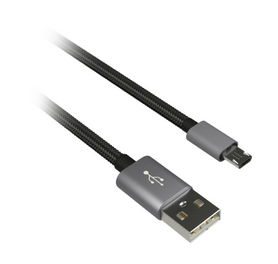 Kit 8600USBMETSG USB cable 1 m USB 2.0 USB A Micro-USB B Grey