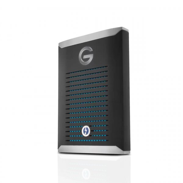 SanDisk G-DRIVE PRO 2 TB Black, Stainless steel