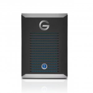 SanDisk G-DRIVE PRO 2 TB Black, Stainless steel