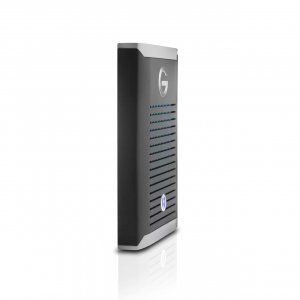SanDisk G-DRIVE PRO 2 TB Black, Stainless steel