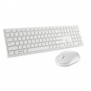 DELL KM5221W-WH keyboard Mouse included Office RF Wireless QWERTY UK International White