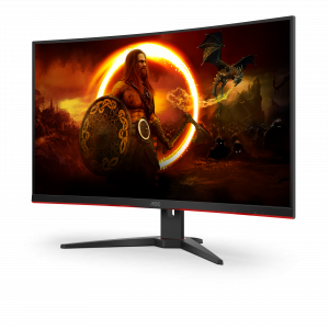 AOC G2 C32G2AE/BK LED display 80 cm (31.5") 1920 x 1080 pixels Full HD Black, Red