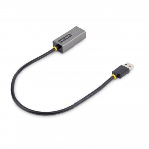 StarTech.com USB 3.0 to Gigabit Ethernet Network Adapter, 10/100/1000 Mbps, USB to RJ45, USB 3.0 to LAN Adapter, USB 3.0 Ethernet Adapter (GbE), 11in Attached Cable, Driverless Install