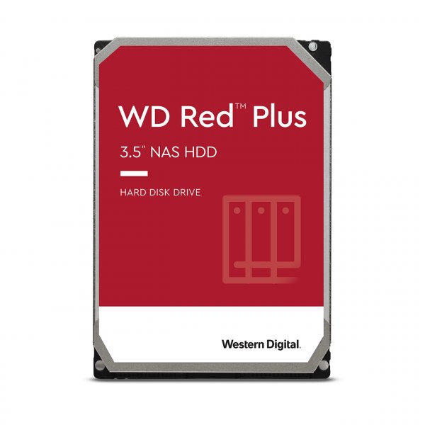 Western Digital WD Red Plus internal hard drive 14 TB 7200 RPM 3.5" Serial ATA III