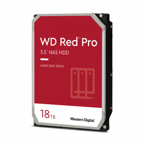 Western Digital Red Pro internal hard drive 18 TB 7200 RPM 512 MB 3.5″ Serial ATA