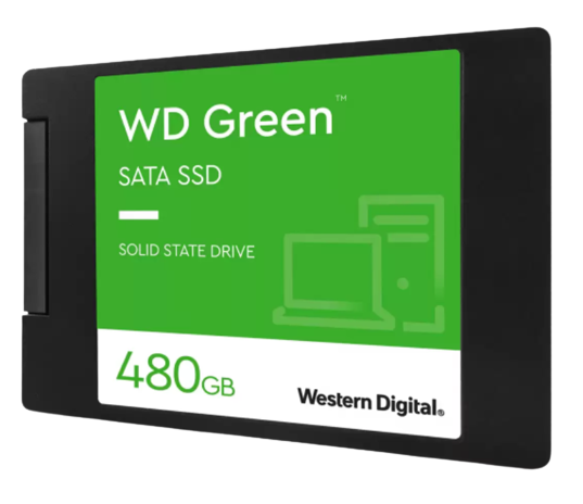 Western Digital Green WDS480G3G0A 480 GB 2.5" Serial ATA III