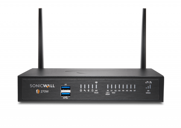 SonicWall TZ270W hardware firewall 2 Gbit/s