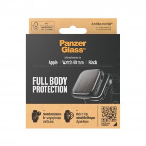 PanzerGlass ® Full body Case Black Apple Watch Series SE 3 | SE | 6 | 5 | 4 | 40mm