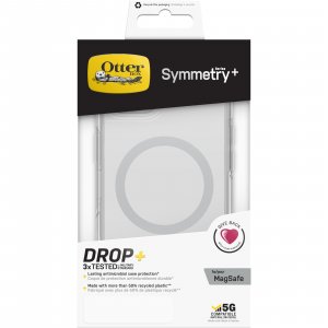 OtterBox Symmetry Plus Clear Series for Apple iPhone 13, transparent