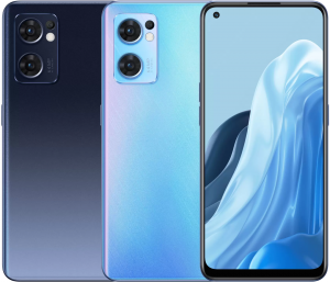 OPPO Reno 7 5G 16.3 cm (6.4") Dual SIM Android 11 USB Type-C 8 GB 256 GB 4500 mAh Black