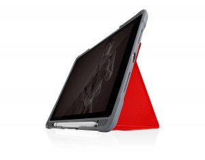 STM Dux Plus Duo (iPad 9th/8th/7th Gen) EDU - Red
