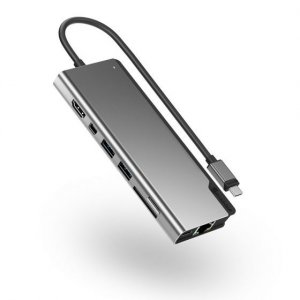 ALOGIC ULDPLSV2-SGR laptop dock/port replicator Wired USB 3.2 Gen 1 (3.1 Gen 1) Type-C Black, Grey