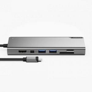 ALOGIC ULDPLSV2-SGR laptop dock/port replicator Wired USB 3.2 Gen 1 (3.1 Gen 1) Type-C Black, Grey