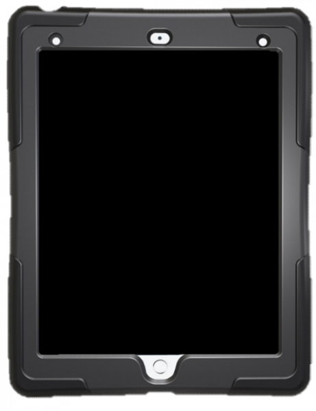 Techair TAXSGA026 tablet case 25.6 cm (10.1") Shell case Black